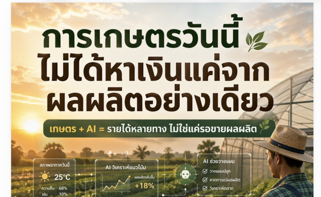 หาเงิน, youtube, เกษตร