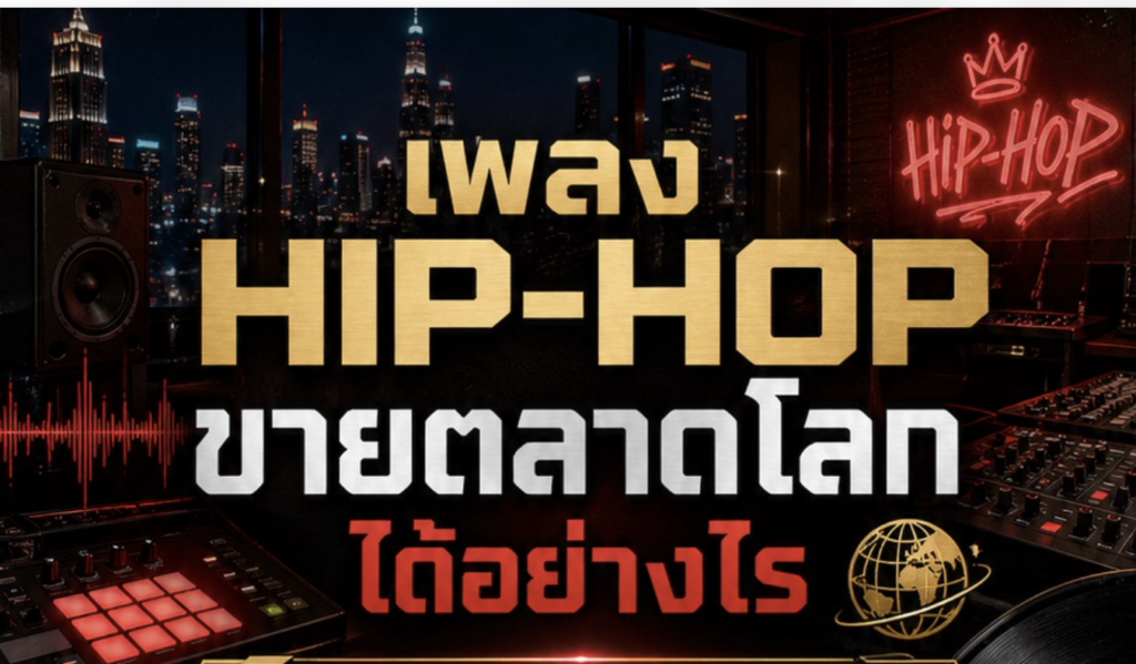(Ebook + Prompt) คู่มือสร้างรายได้ทั่วโลกไปกับเพลง HipHop ด้วย SUNO AI