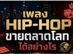 (Ebook + Prompt) คู่มือสร้างรายได้ทั่วโลกไปกับเพลง HipHop ด้วย SUNO AI