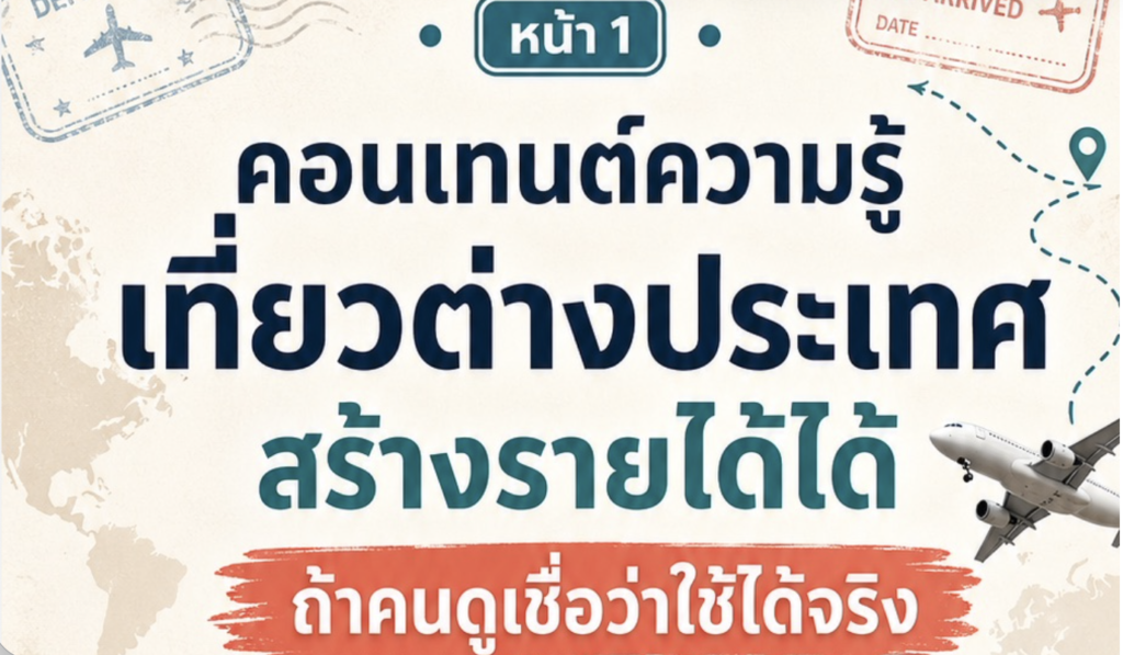 (Ebook + Prompt) คู่มือปั้นช่อง youtube ท่องเที่ยวทั่วไทย ทั่วโลก ด้วย ai สร้างรายได้ออนไลน์ กับคำสั่ง Prompt ที่สามารถประยุกต์ใช้งานได้จริง